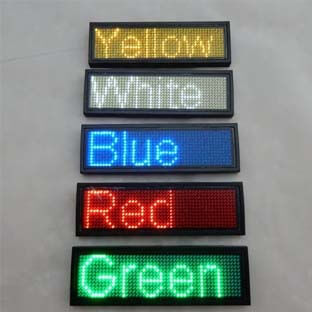 LED Name Badge