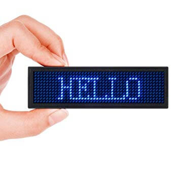 LED Name Badge